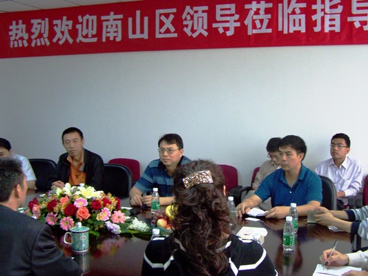 深圳市南山區(qū)領(lǐng)導(dǎo)調(diào)研考察綠色動力集團(tuán)