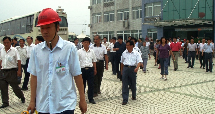 泰州市政府組織民眾代表參觀武進海寧項目