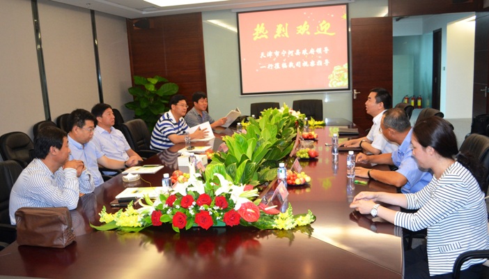 天津市寧河縣政府領導考察綠色動力