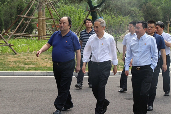 北京市副市長楊斌調(diào)研綠色動力通州項目