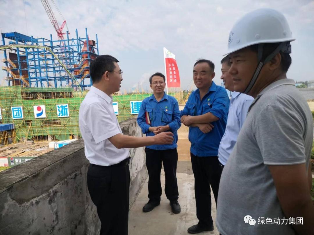 綠色動力集團黨委書記、董事長喬德衛(wèi)到武漢公司開展基層聯(lián)系點調(diào)研